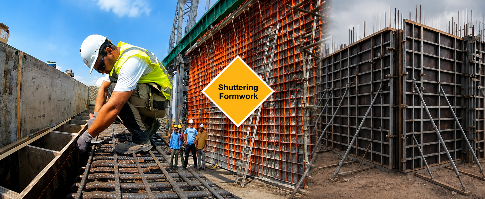 Skilled shuttering and formwork carpenters manpower services for international construction projects